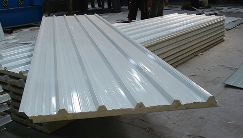 White Puf Insulated Roofing Sheets